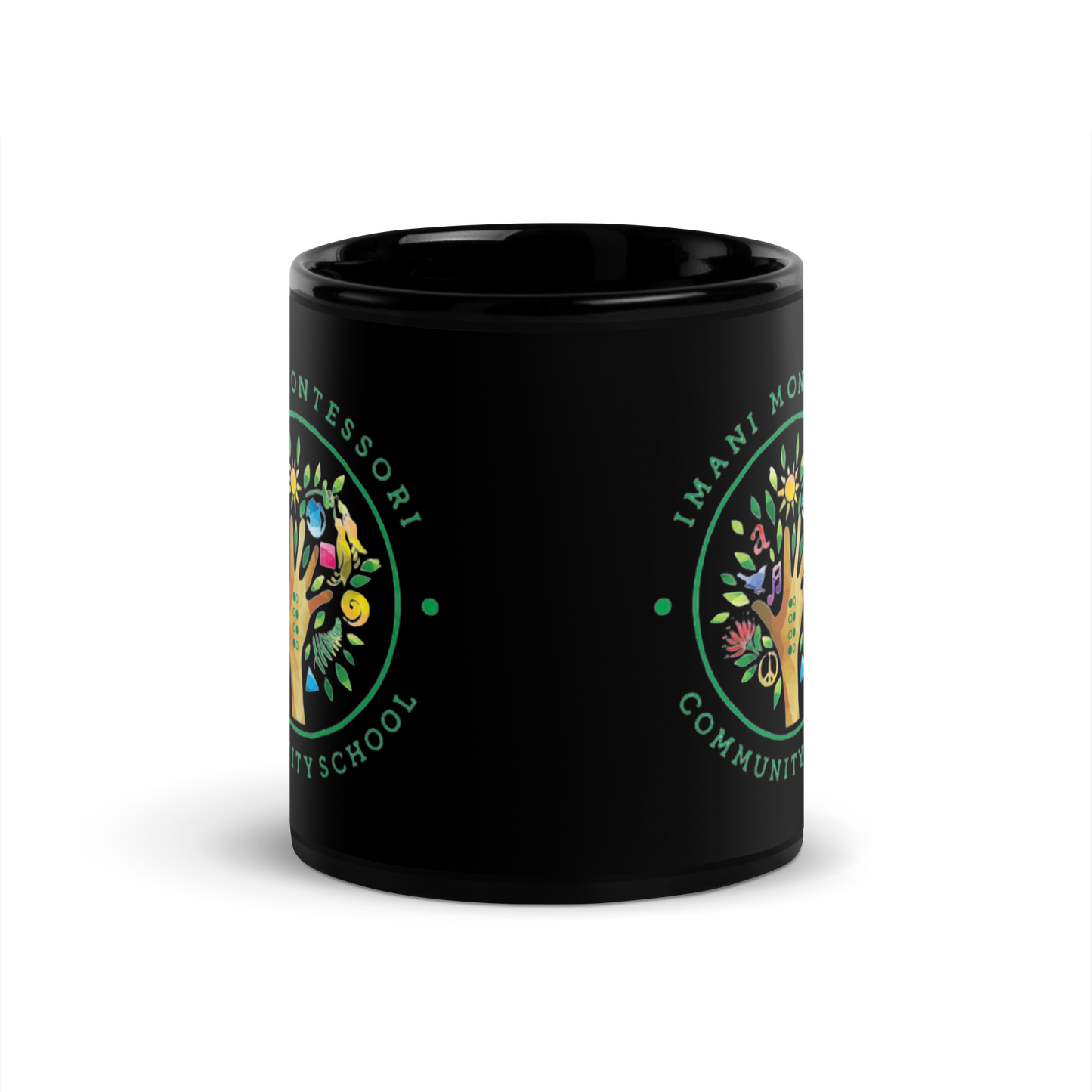 Black Glossy Mug